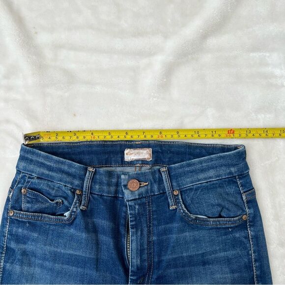 Mother High Waisted Looker Sun Don't Shine Forever 26 high rise denim designer - Picture 3 of 9